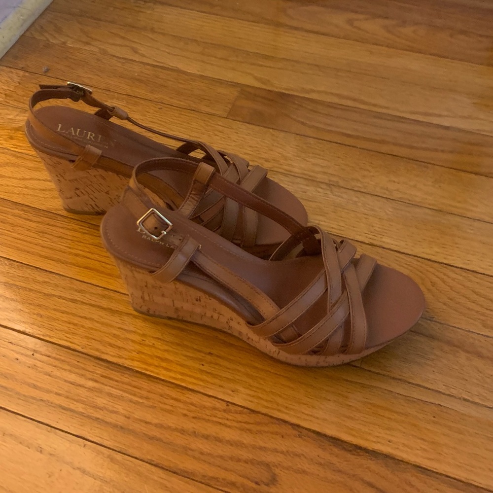 Ralph Lauren platform sandals